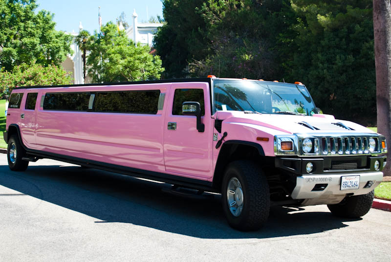 Pink Hummer Limousine 